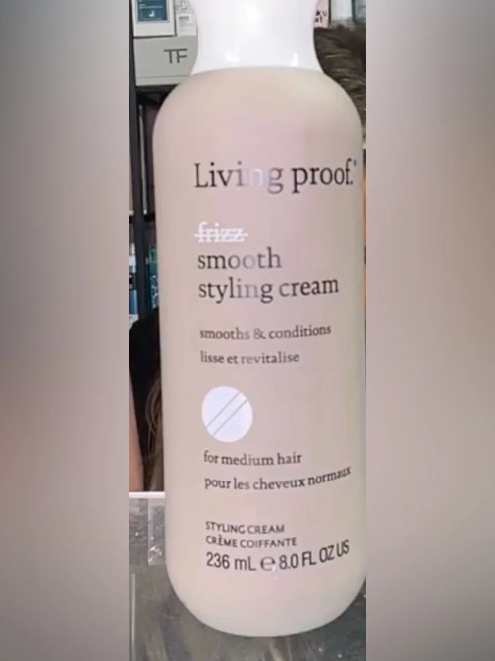 Living Proof Smooth Styling Cream - light beige